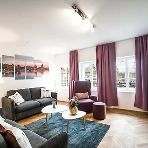 Familienapartment Mit Blick Zur Frauenkirche Apartmán Drážďany